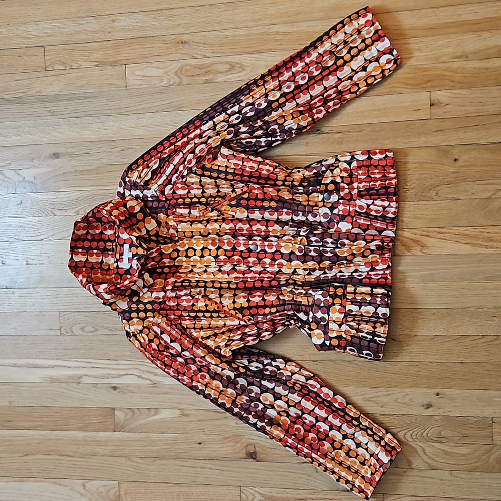 UBU crinkled jacket. M